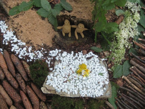 Detail         Aussichtspunkt am See